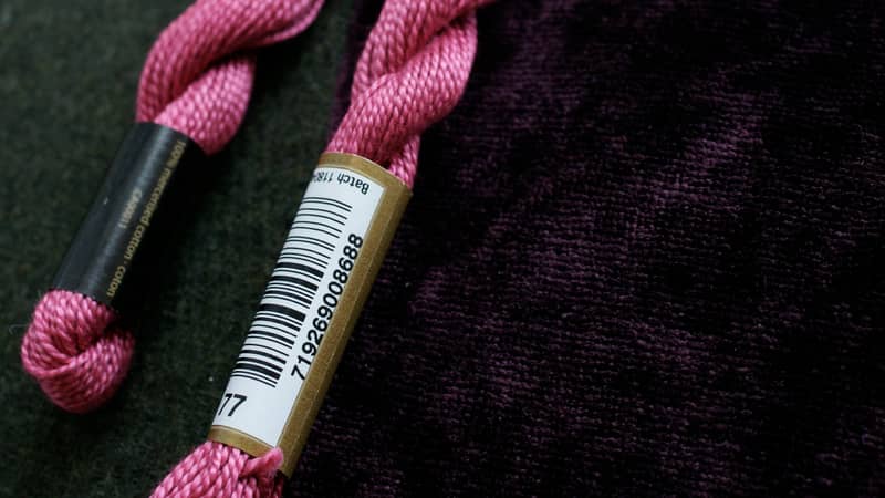 Beautiful customisable embroidery thread