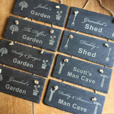 Personalised Slate Signs