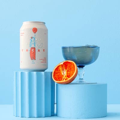 Blood Orange Hibiscus Vodka Soda