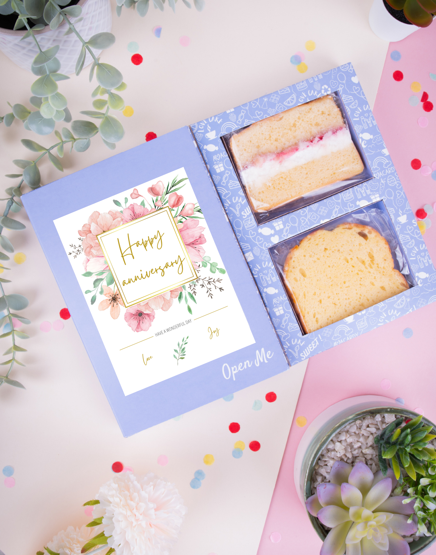 Cards with yummy treats