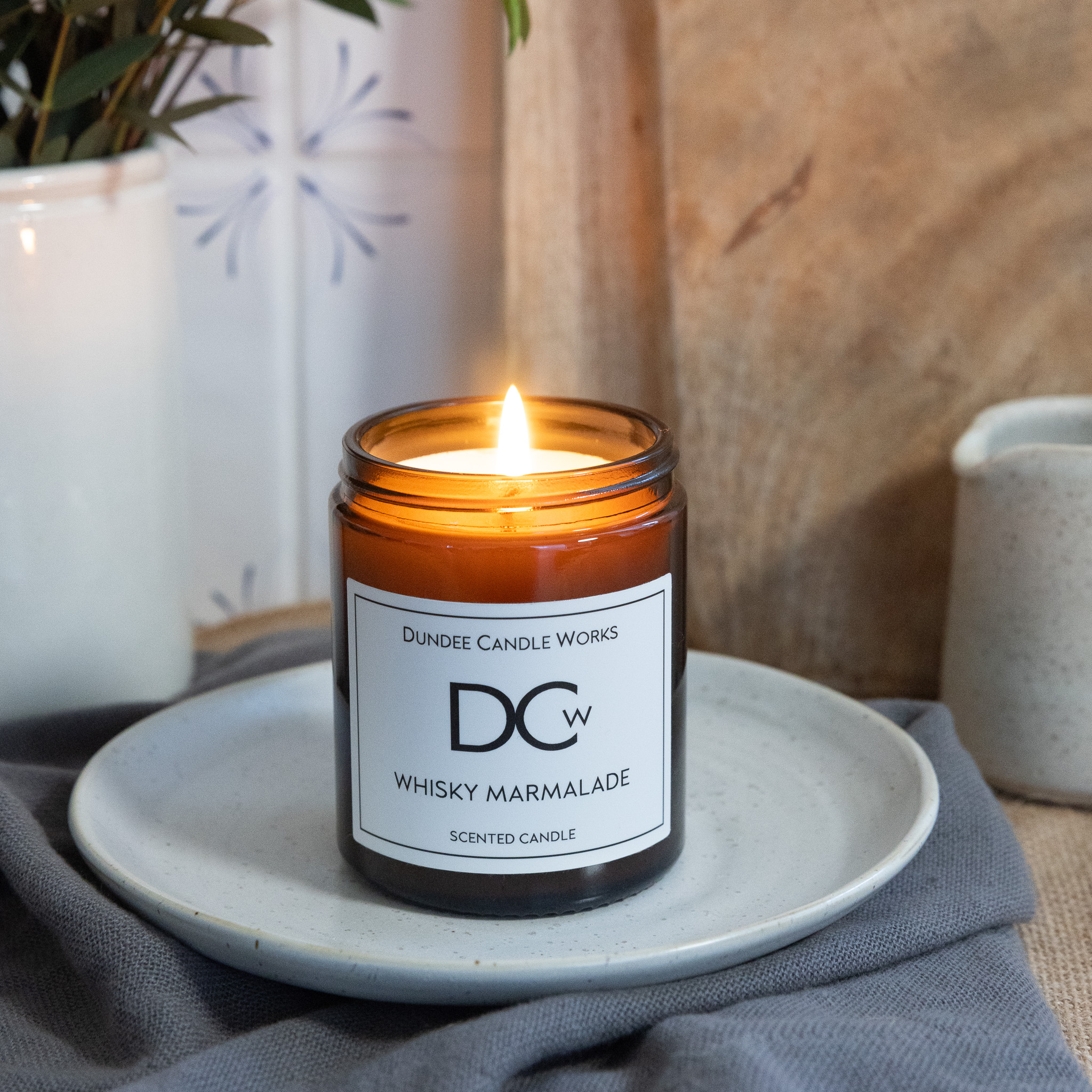 Whisky Marmalade Scottish Scented Candle