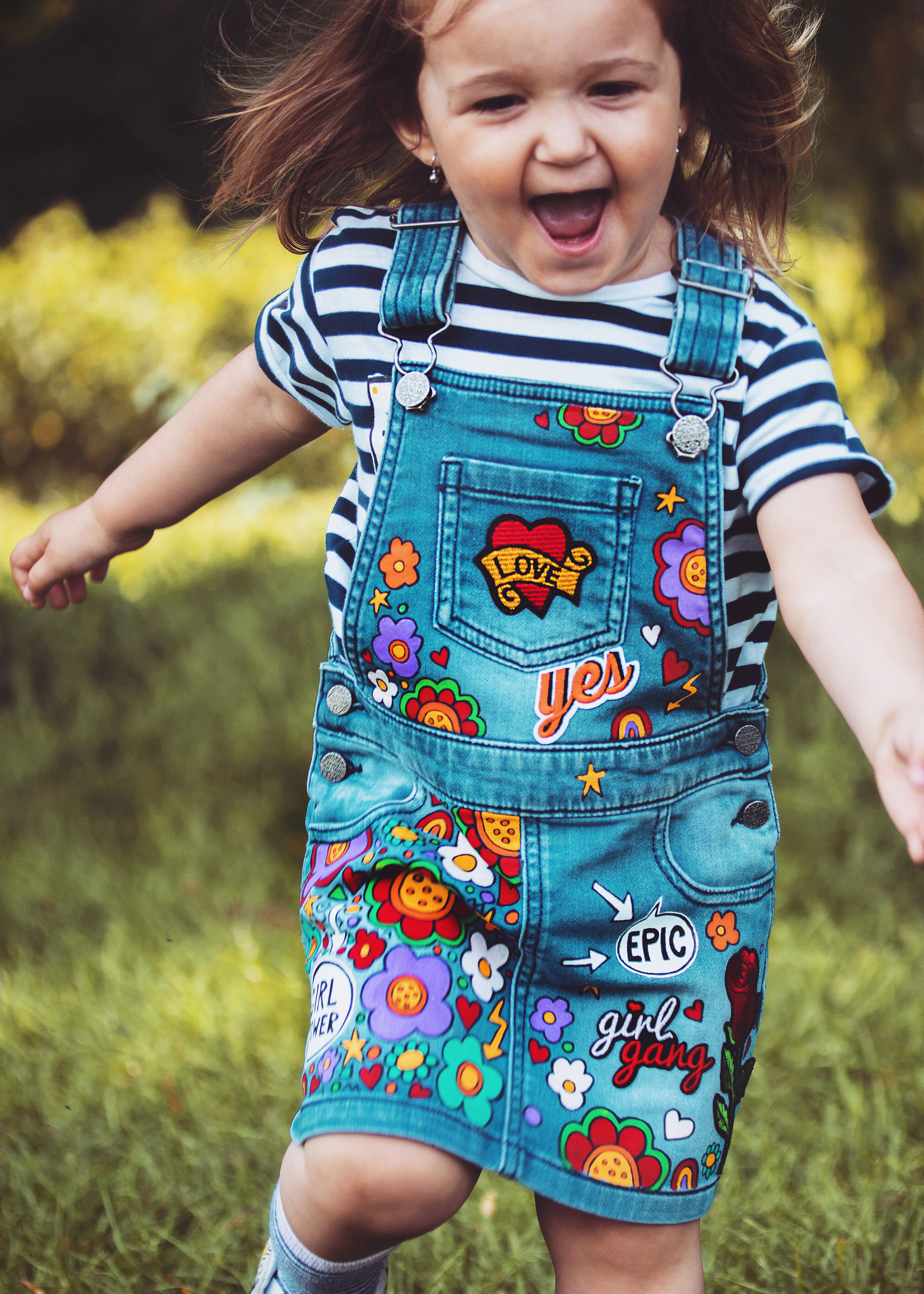 ZARAdreamland unique personalised denim dress