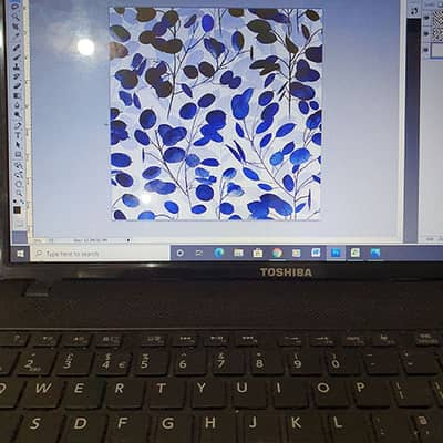 Made it into repeat pattern