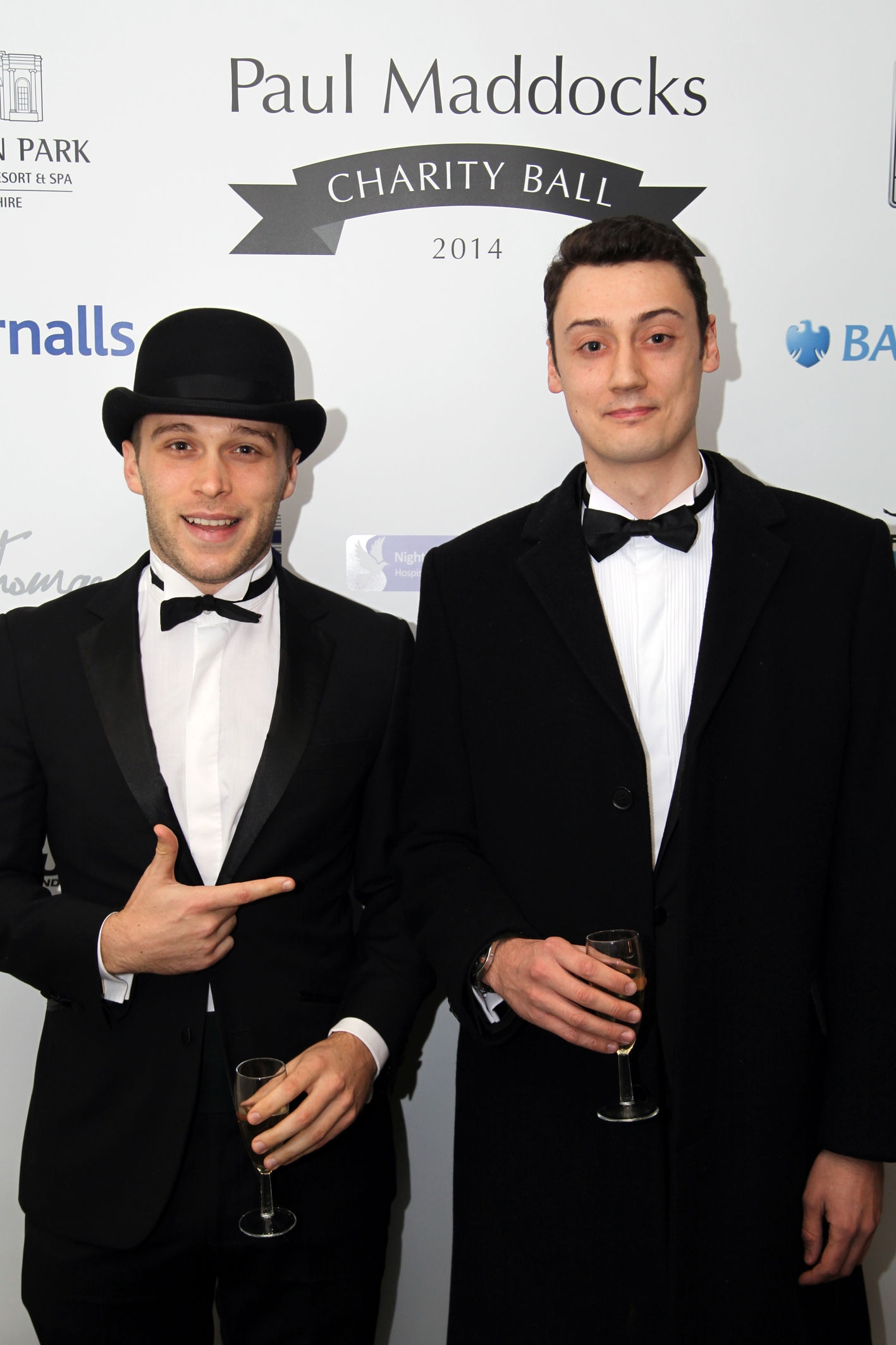 James and Jon Looking Fancy