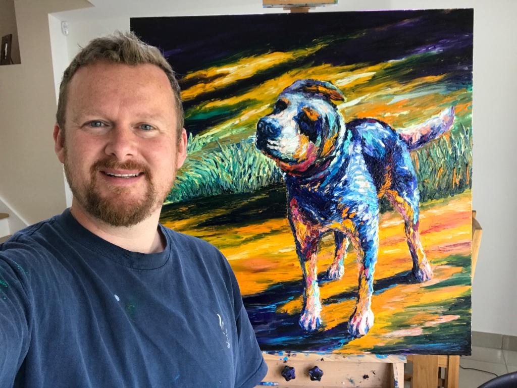 One of my shaking dogs