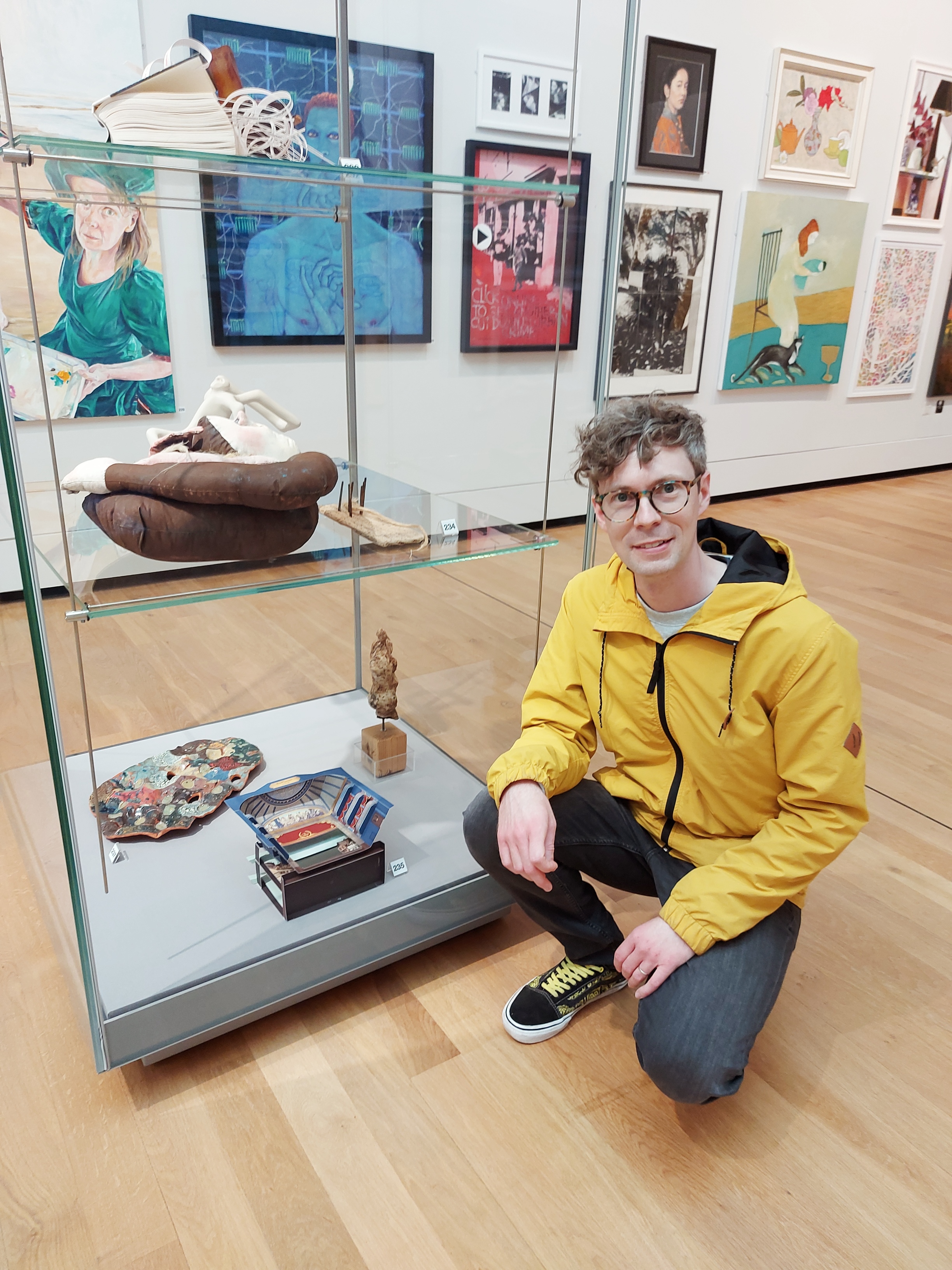 I'm proud to have had my model theatres displayed in Art galleries. 