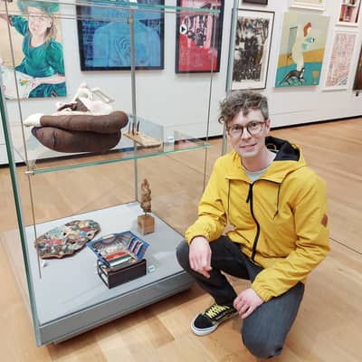 I'm proud to have had my model theatres displayed in Art galleries.