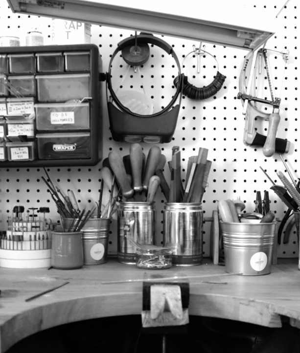 Every piece of jewellery is handmade