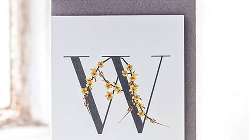 Botanical Greeting Card