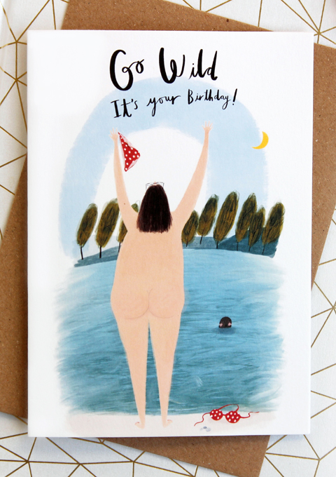 Go Wild birthday card