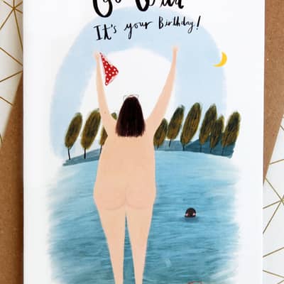 Go Wild birthday card