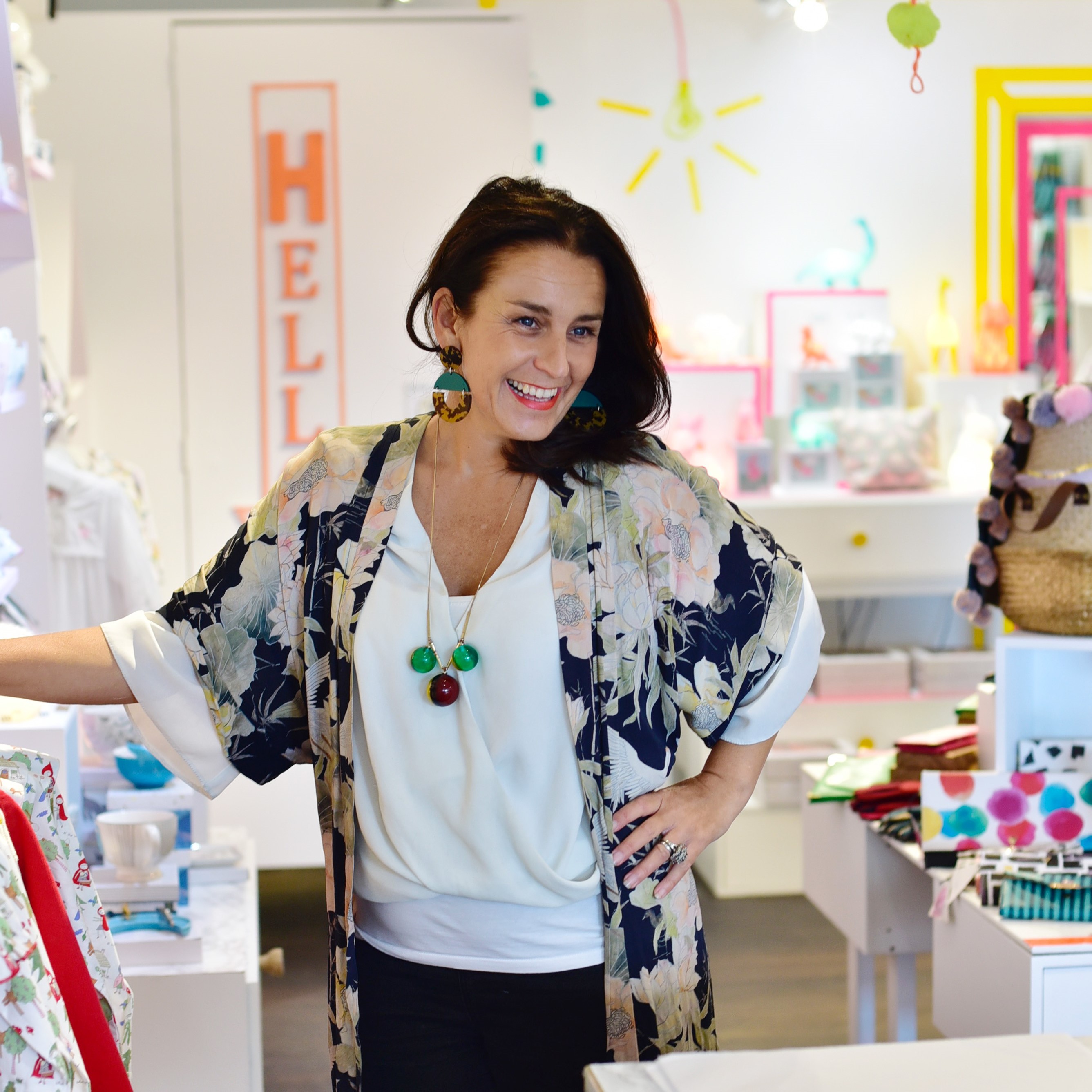 Kate, the owner of Bluebelle & Co, who has created her beautiful shop into a destination shopping space in Brighton's North Laine!