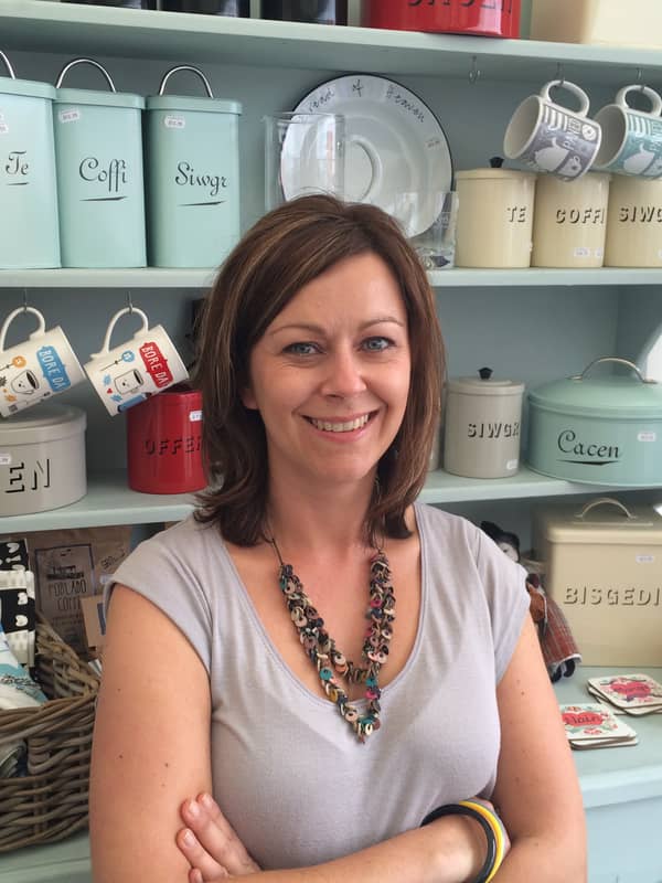 Adra founder, Angharad Gwyn