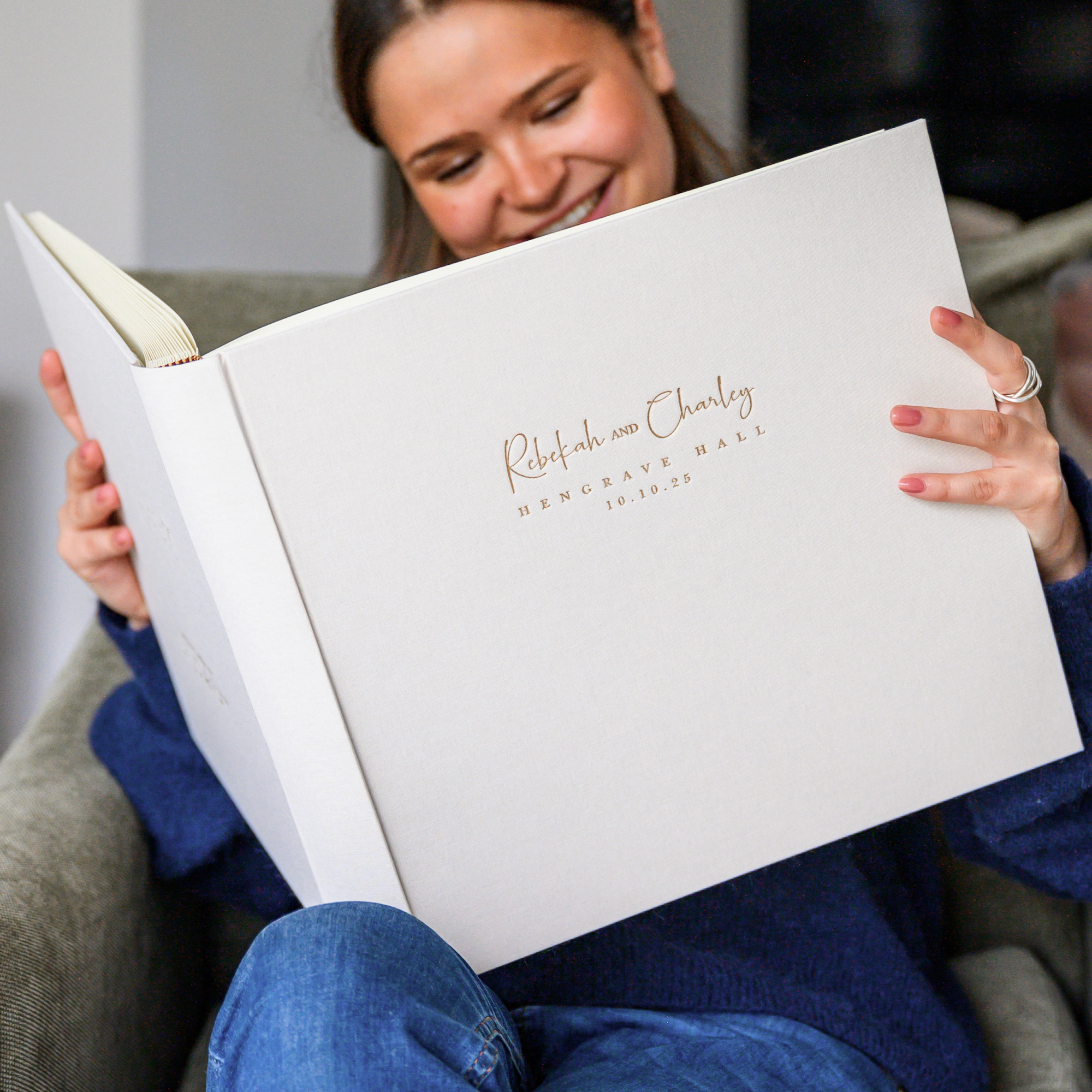 A range of beautiful wedding stationery in a rainbow of colours