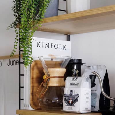 A GUSTATORY coffee subscription package being stored... but not for long