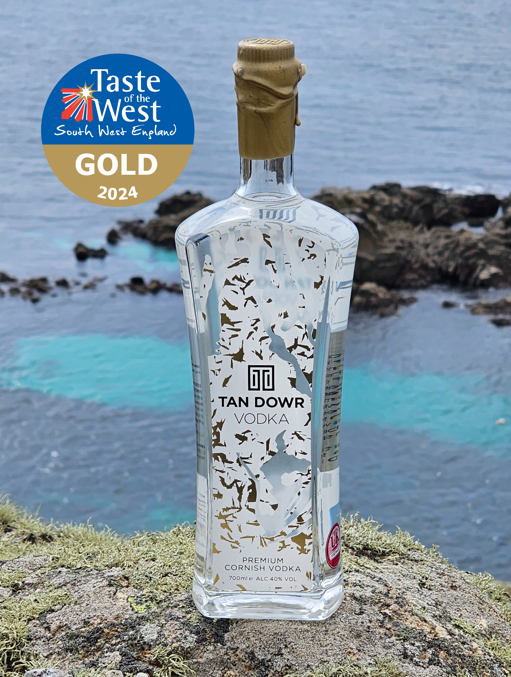 Tan Dowr Vodka at Sunset