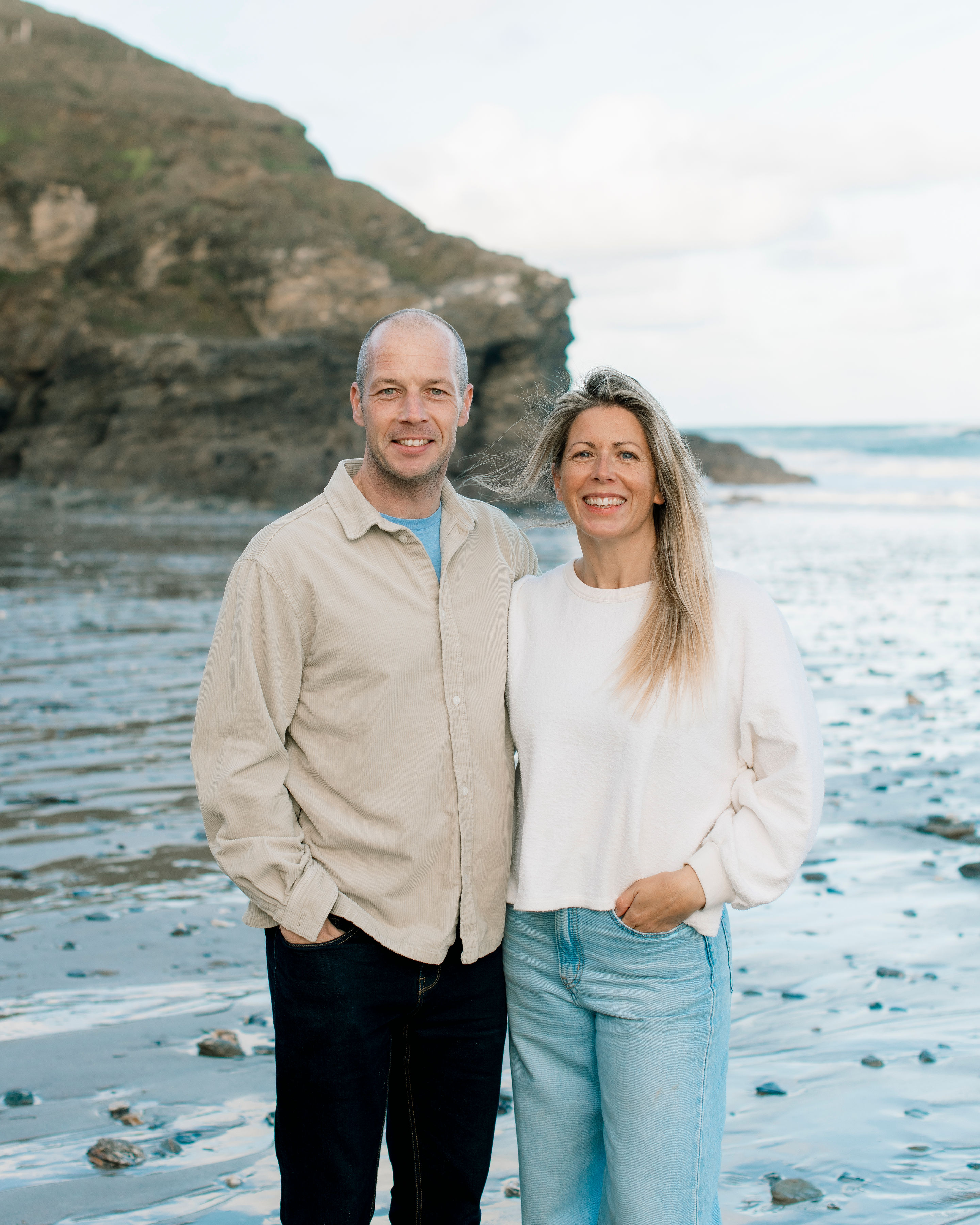 Atlantic Blankets owners Gemma and Alistair Graham