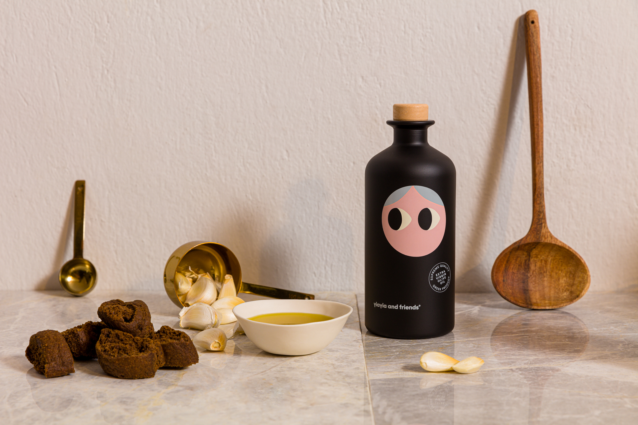 The vibrant characters, illustrated in bright, solid colors and closed shapes, share the same eyes – a visual element that doubles as a “silent” logo across the