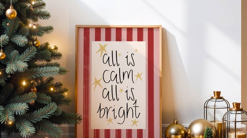 Christmas Art Print