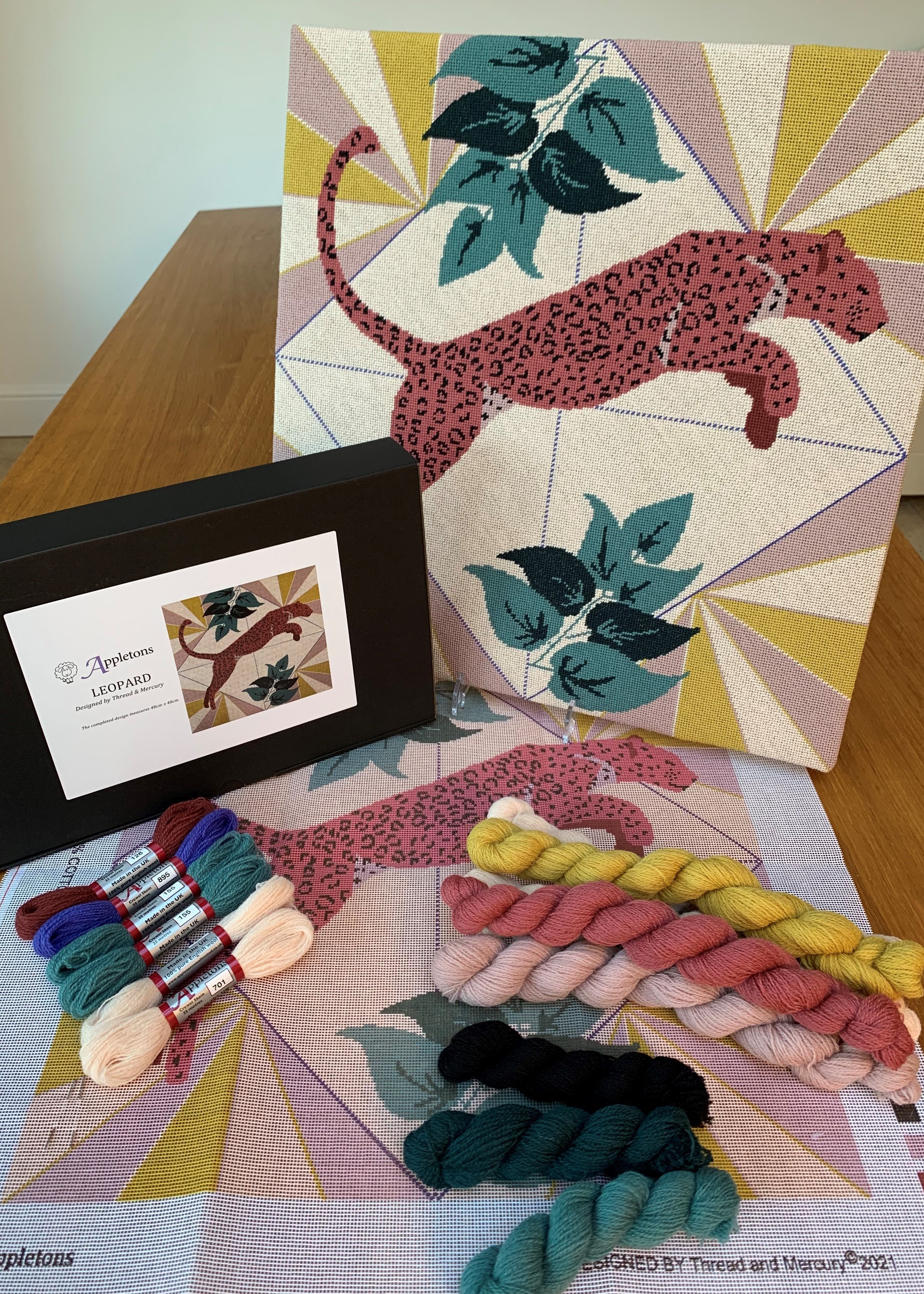 A tapestry kit of Grayson Perry