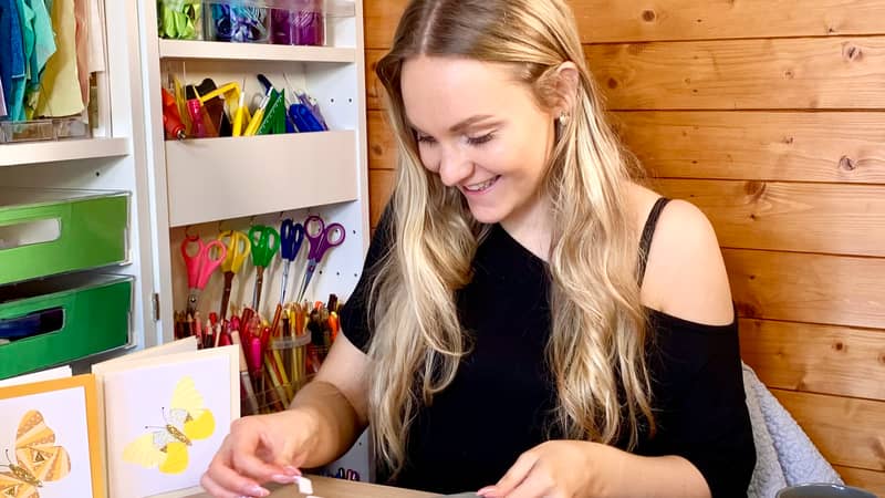 Bethan iris folding