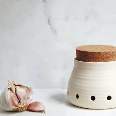 ceramic garlic keeper