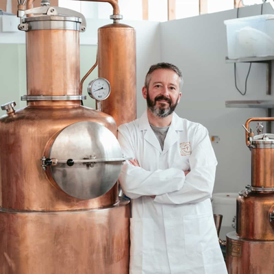 Meet Mark, our Head Distiller: he ensures the gins we produce are truly rooted in nature.