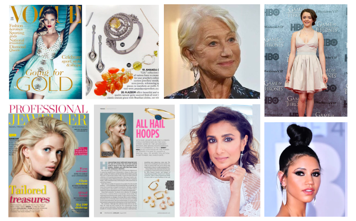 Image of H.AZEEM London press publications and celebritues