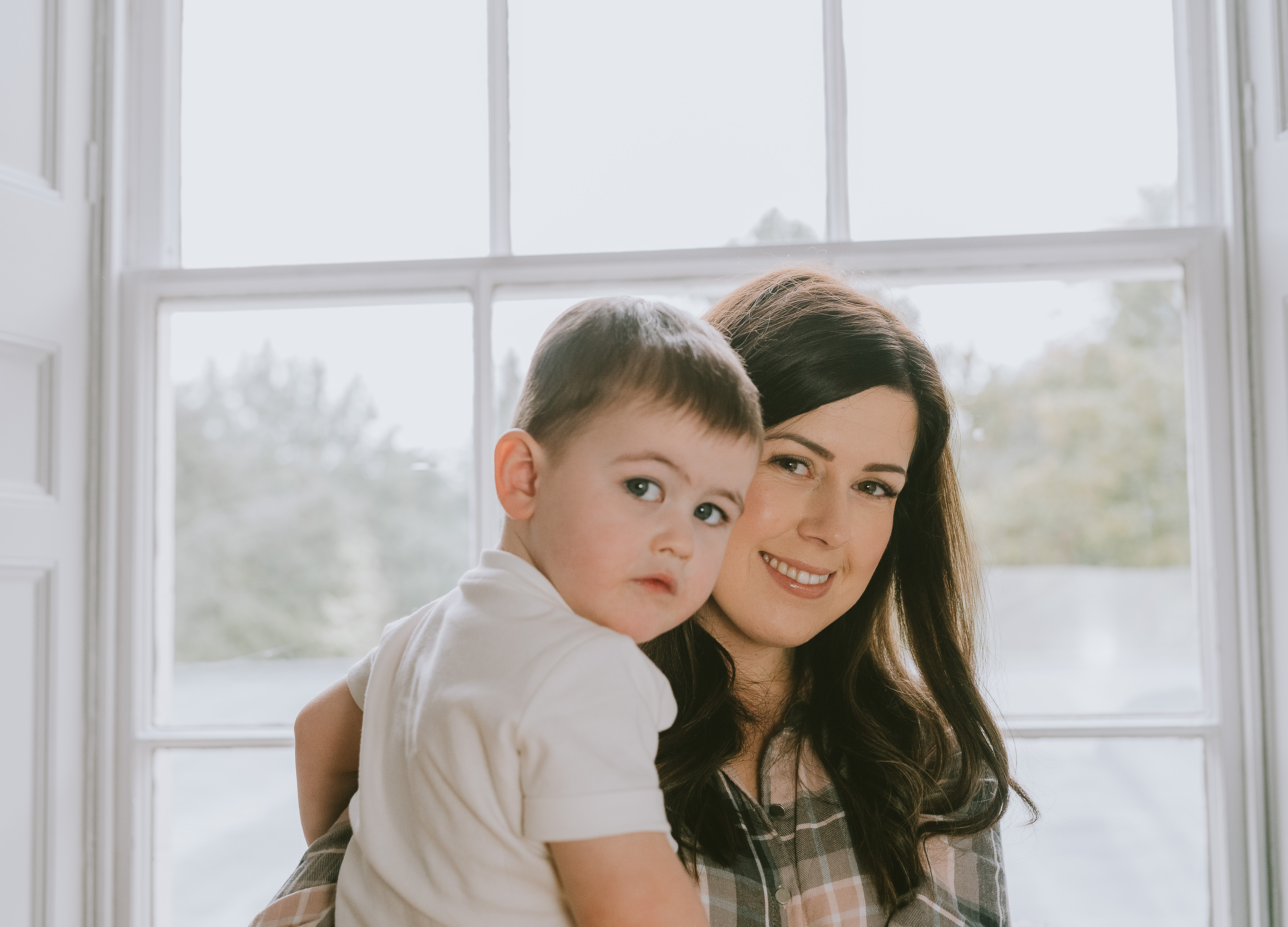 owner of baby and childrenswear UK business with toddler