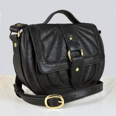 Quilted Saddle Bag