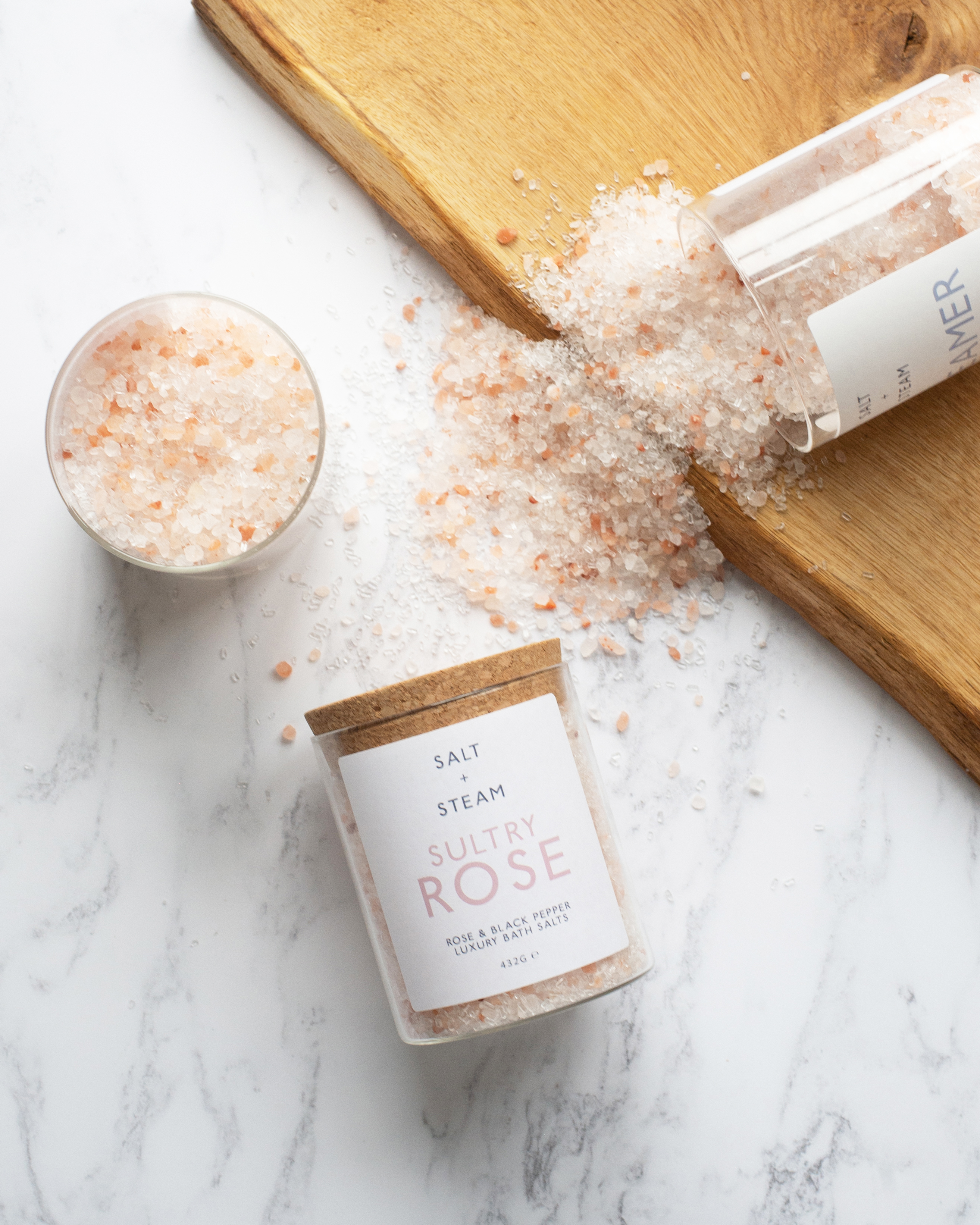Vegan bath salts