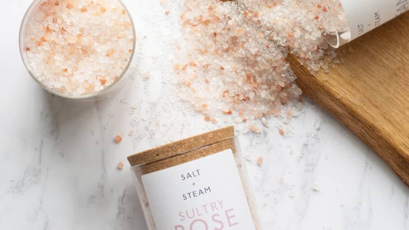 Vegan bath salts