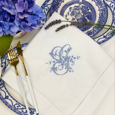 Antique Style Linen Napkin