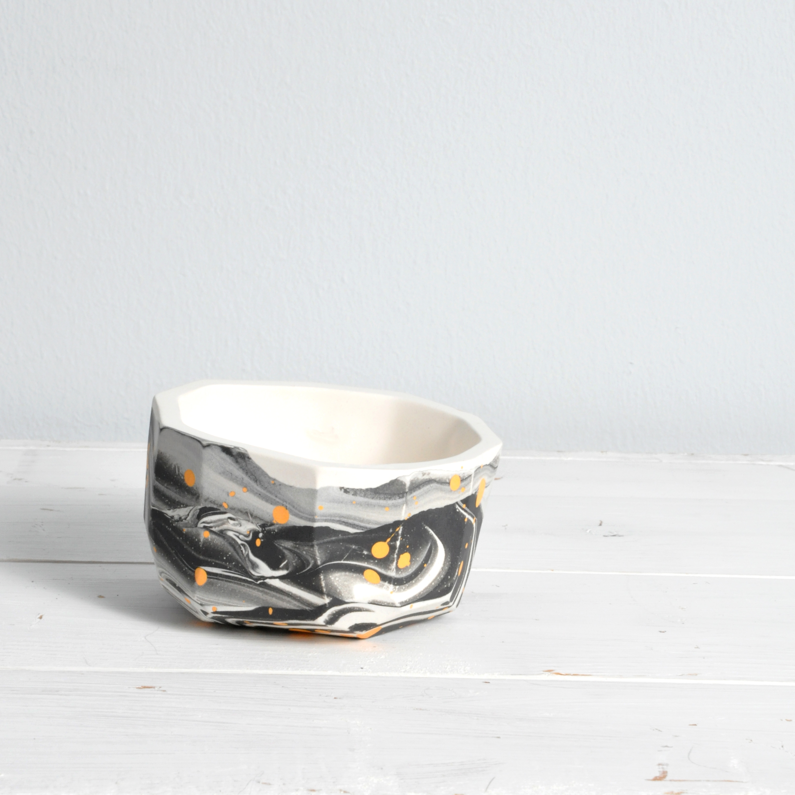 Round Geometric Planter