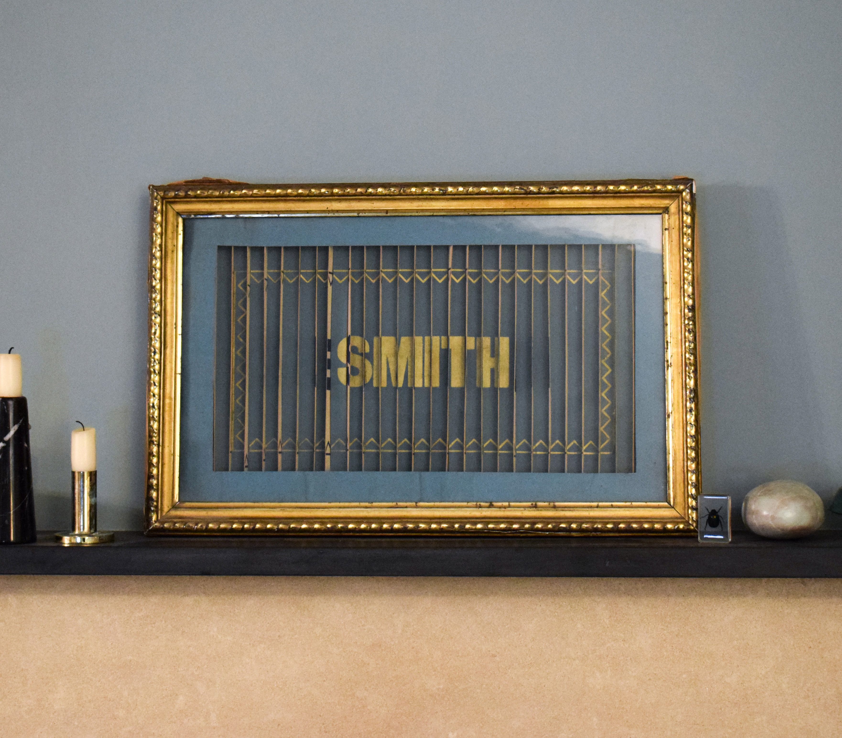 Here is the original Victorian picture which inspired me to start The Letter Box Company