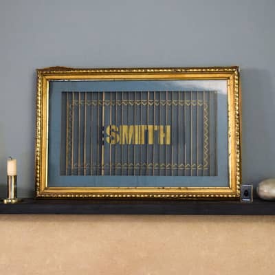 Here is the original Victorian picture which inspired me to start The Letter Box Company