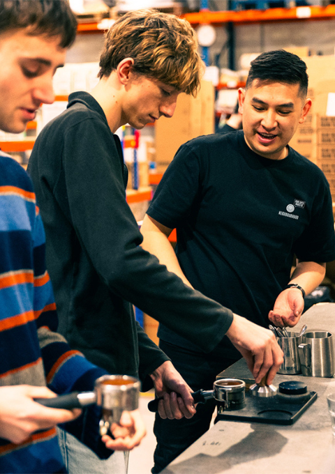 James Barista Training 