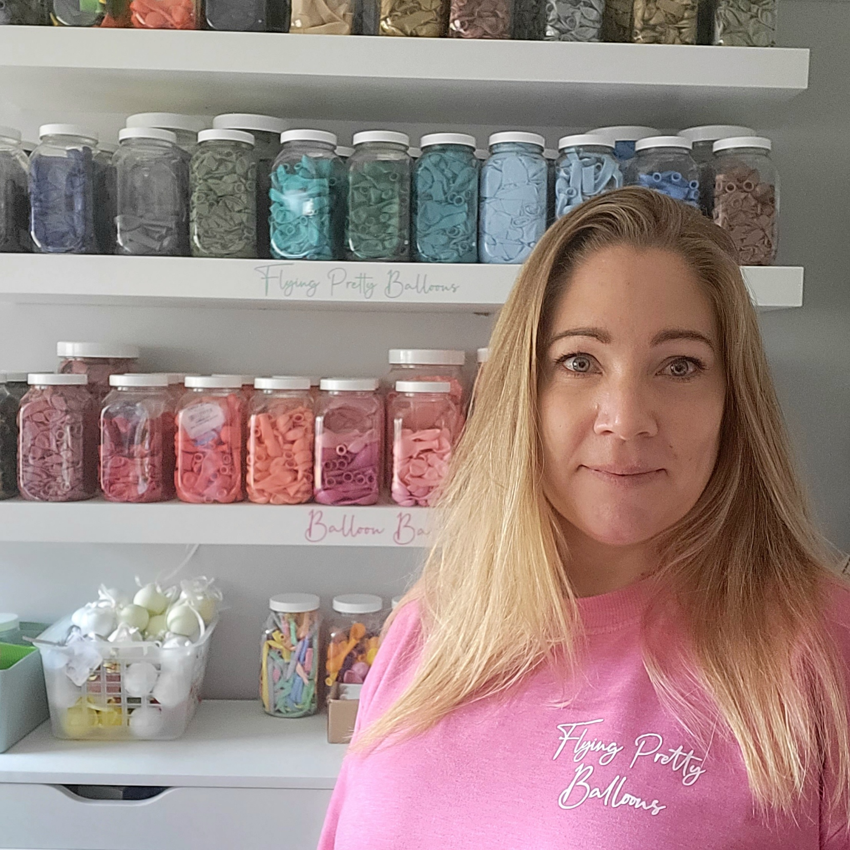 Flying Pretty Balloons