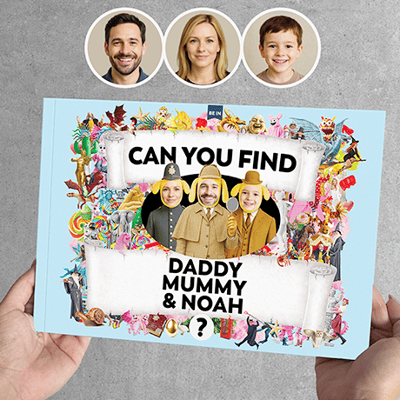 personalised search and find book