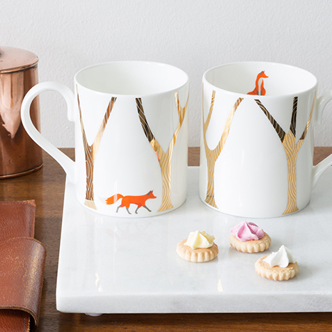 Quinn the Fox Mugs