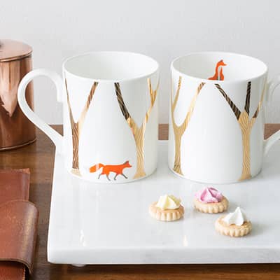Quinn the Fox Mugs