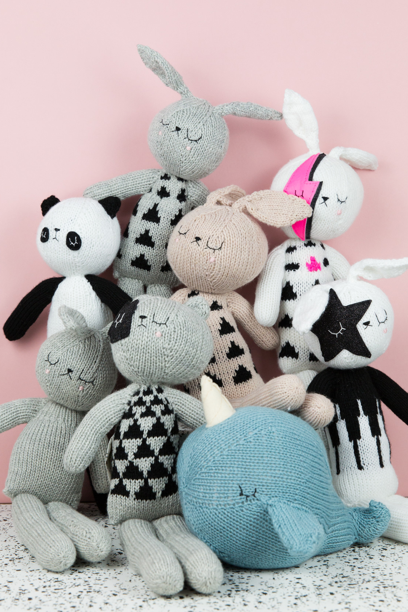 Handknit toys