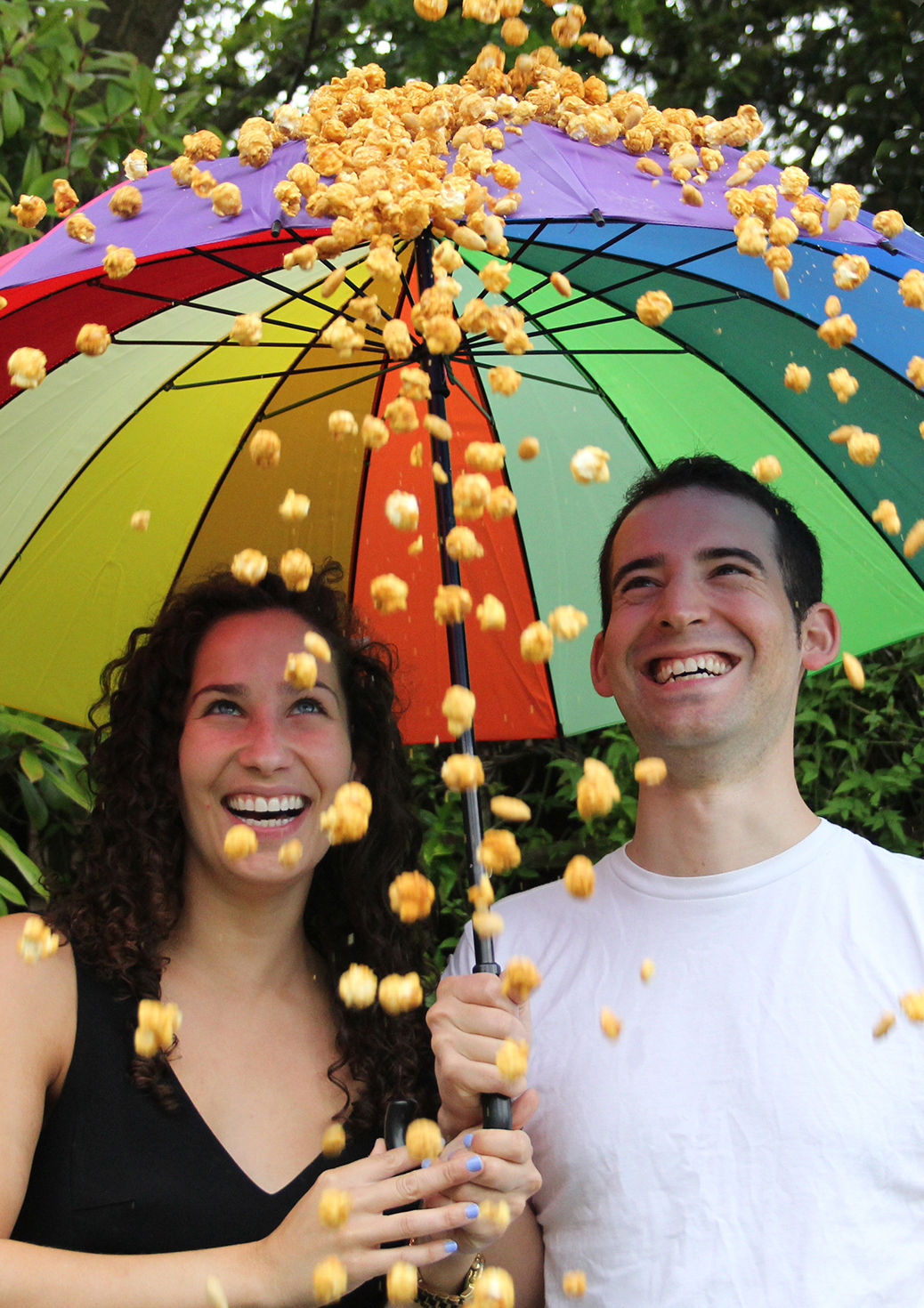 Laura & Sam, founders of Popcorn Shed