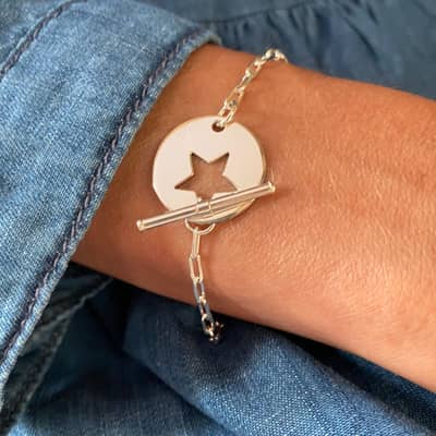star toggle bracelet