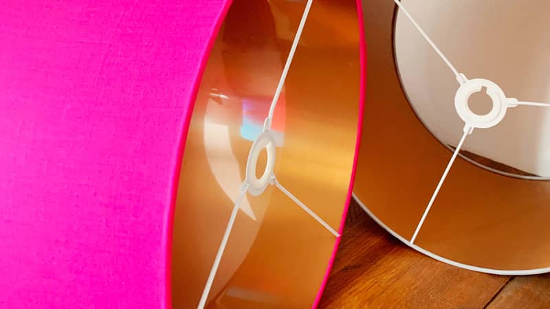 Mix and match brushed copper Lampshade