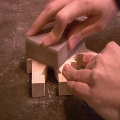 all of our items are hand sanded