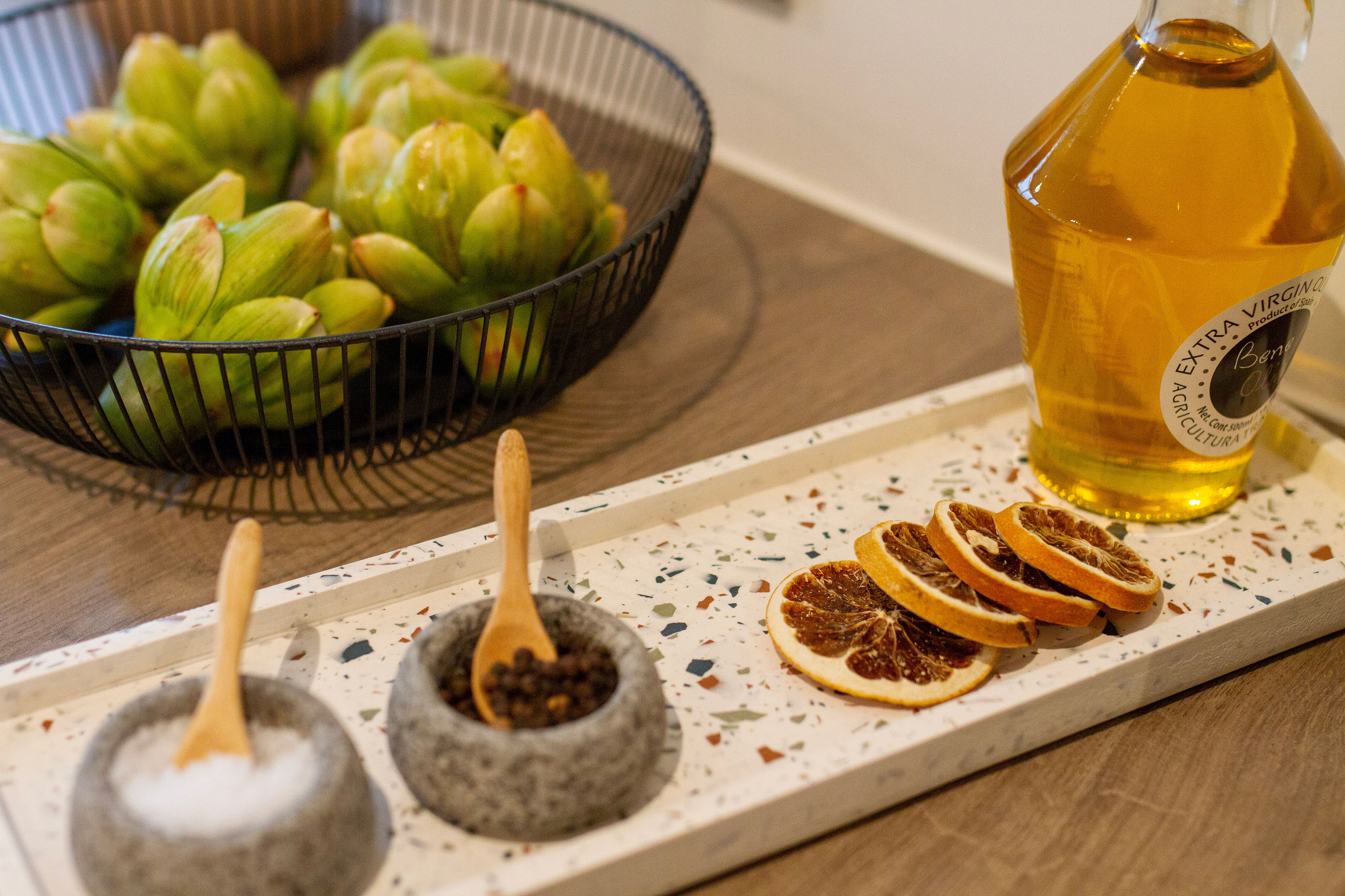 Terrazzo Tray in Kitchen