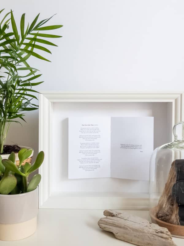 Wedding Vows Picture Frame