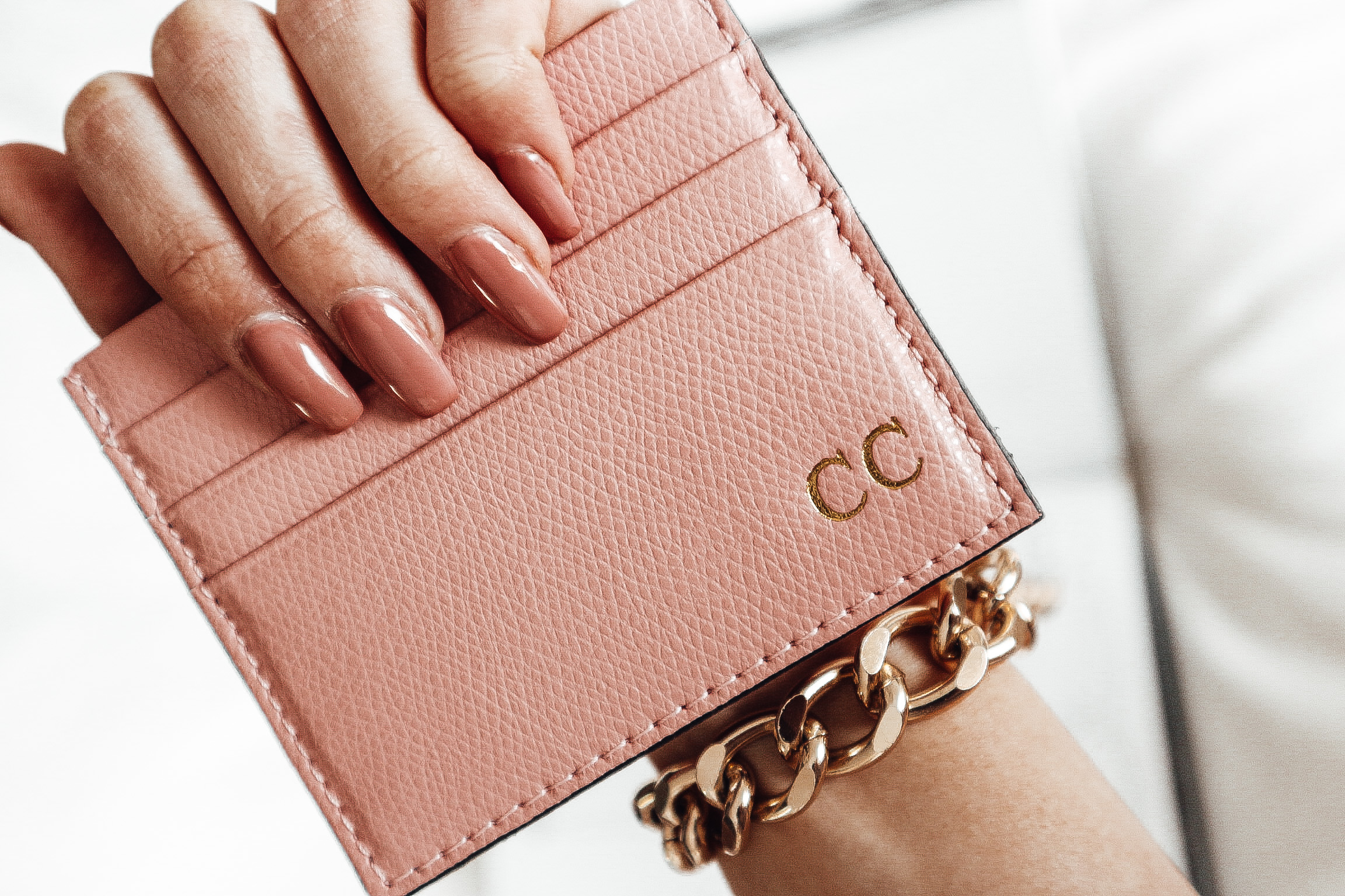  Personalised Real Leather Card Holder