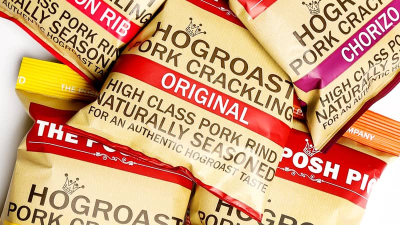 45g Foil Packets Available In 5 Unique Flavours